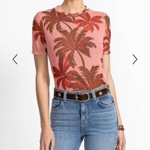 Johnny Was Eleanor Mesh Top  NWT SOLD OUT ONLINE